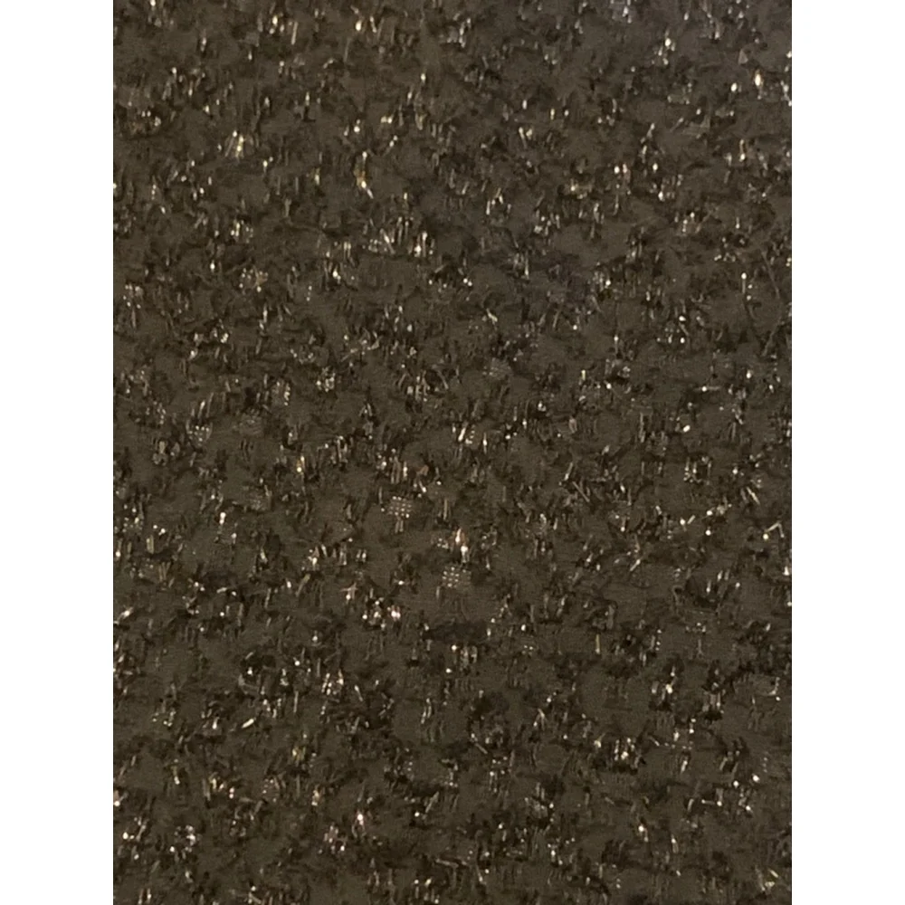 Michael Kors Top XL Black with Shine Sleeveless Keyhole Button Back